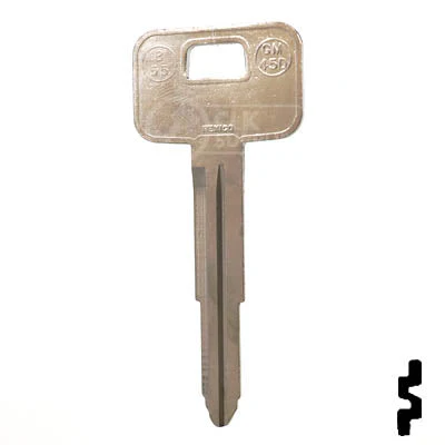 Uncut Key Blank | GM, Geo | X145 ( B55 ) - Image 11