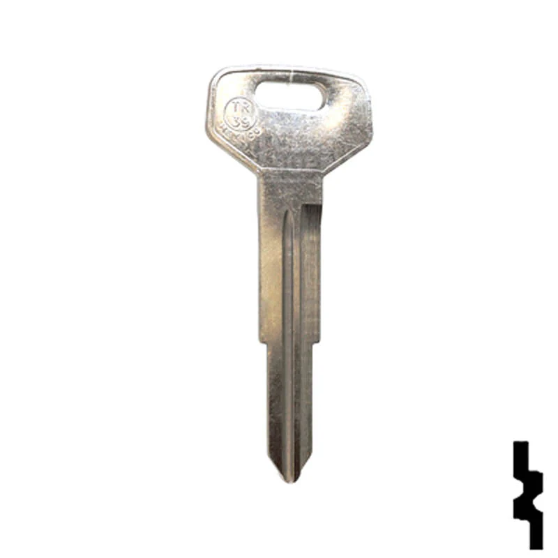 Uncut Key Blank | Toyota | X151, TR39 - Image 2