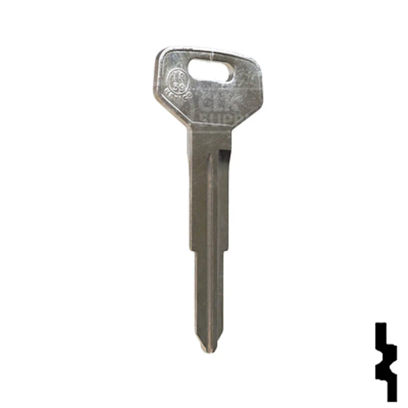 Uncut Key Blank | Toyota | X151, TR39 - Image 3