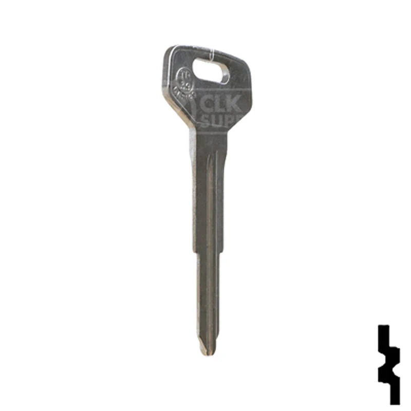 Uncut Key Blank | Toyota | X151, TR39 - Image 4