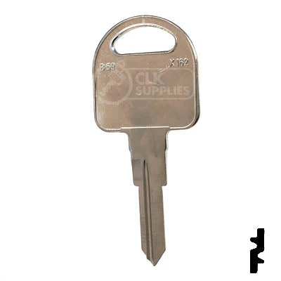 Uncut Key Blank | GM | X162 ( B59 ) - Image 11