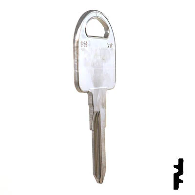 Uncut Key Blank | GM | X162 ( B59 ) - Image 16