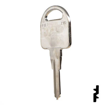 Uncut Key Blank | GM | X162 ( B59 ) - Image 9