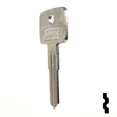Uncut Key Blank | GM | X168 ( B61 ) - Image 21