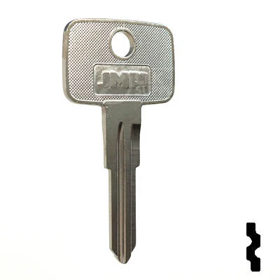Uncut Key Blank | GM | X168 ( B61 ) - Image 3