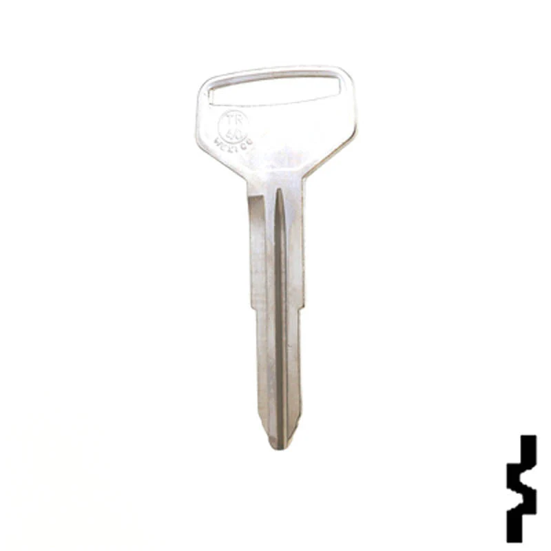 Uncut Key Blank | Toyota | Daihatsu | X174, TR40 - Image 24