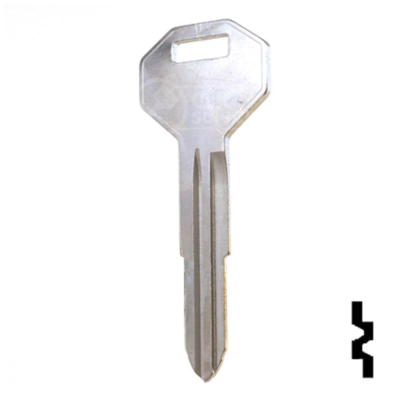 Uncut Key Blank | Mitsubishi | X176, MIT1 - Image 11