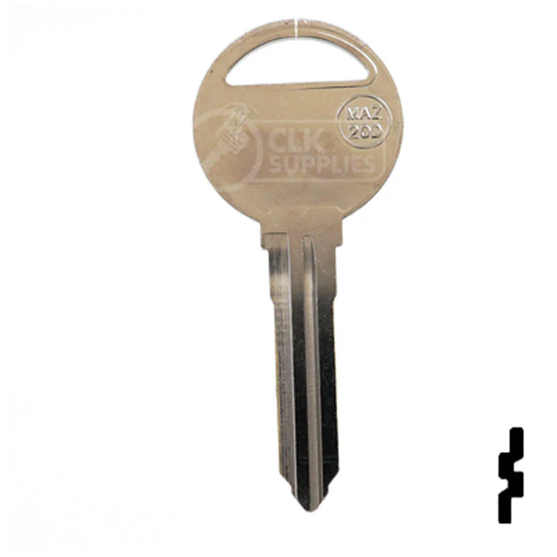 Uncut Key Blank | Mazda | X178, MZ16 - Image 13