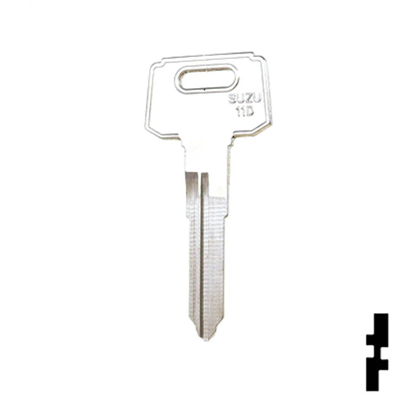 Uncut Key Blank | Suzuki, Honda Motorcycle | X179 ( SUZ12 ) - Image 12