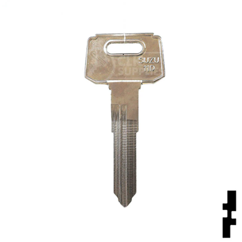 Uncut Key Blank | Suzuki, Honda Motorcycle | X179 ( SUZ12 ) - Image 13