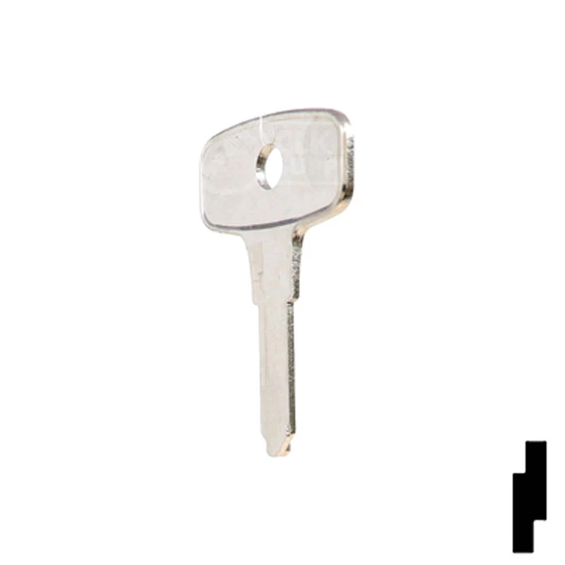 Uncut Key Blank | Yamaha, Kawasaki Motorcycle | X18 ( YH21 ) - Image 10
