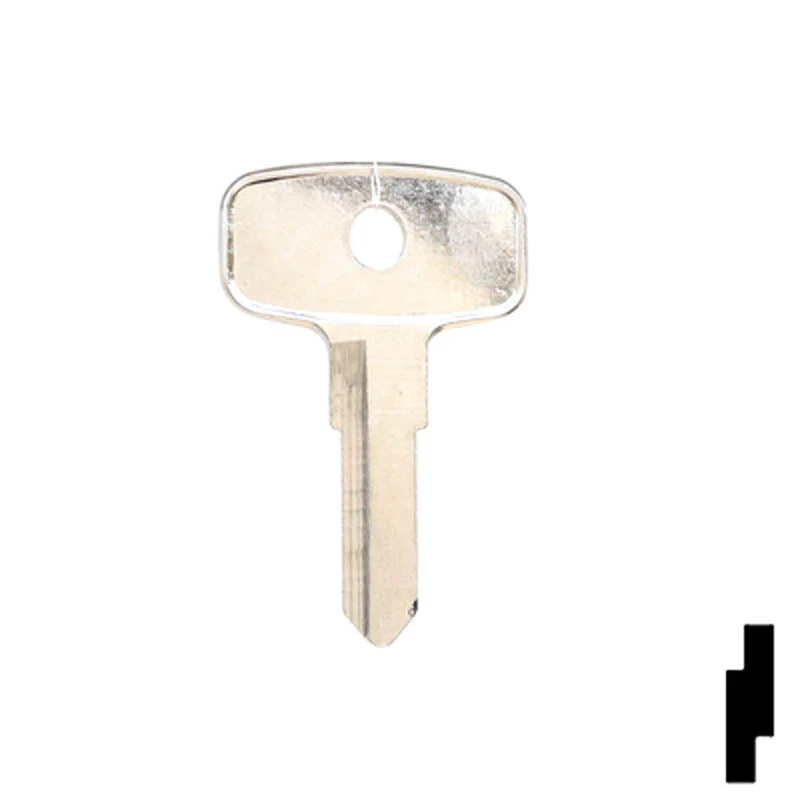 Uncut Key Blank | Yamaha, Kawasaki Motorcycle | X18 ( YH21 ) - Image 14
