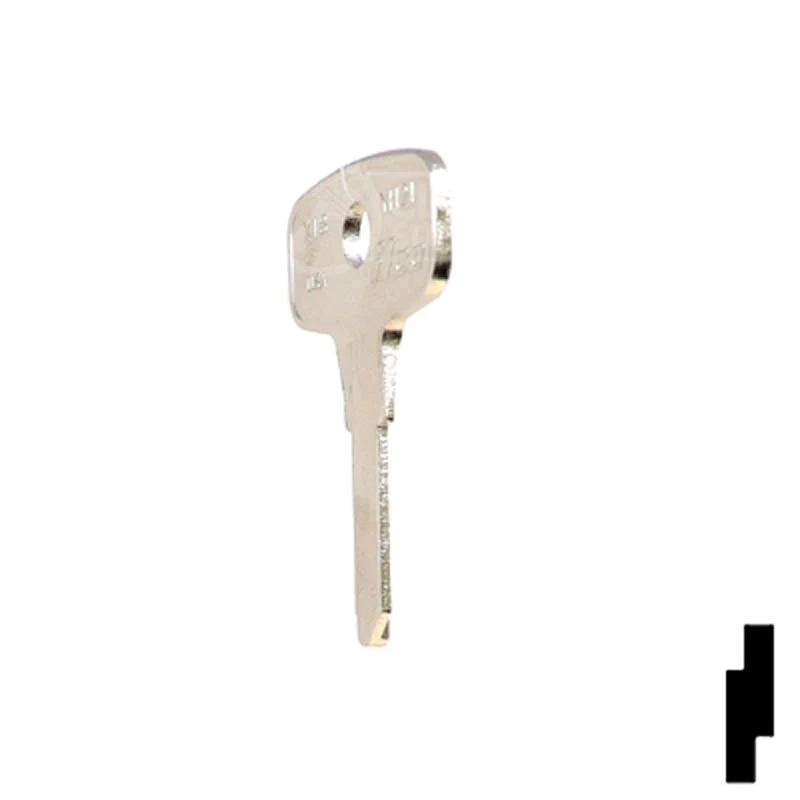 Uncut Key Blank | Yamaha, Kawasaki Motorcycle | X18 ( YH21 ) - Image 22