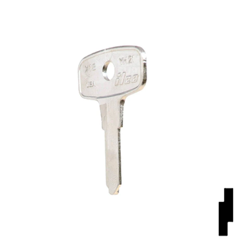 Uncut Key Blank | Yamaha, Kawasaki Motorcycle | X18 ( YH21 ) - Image 23