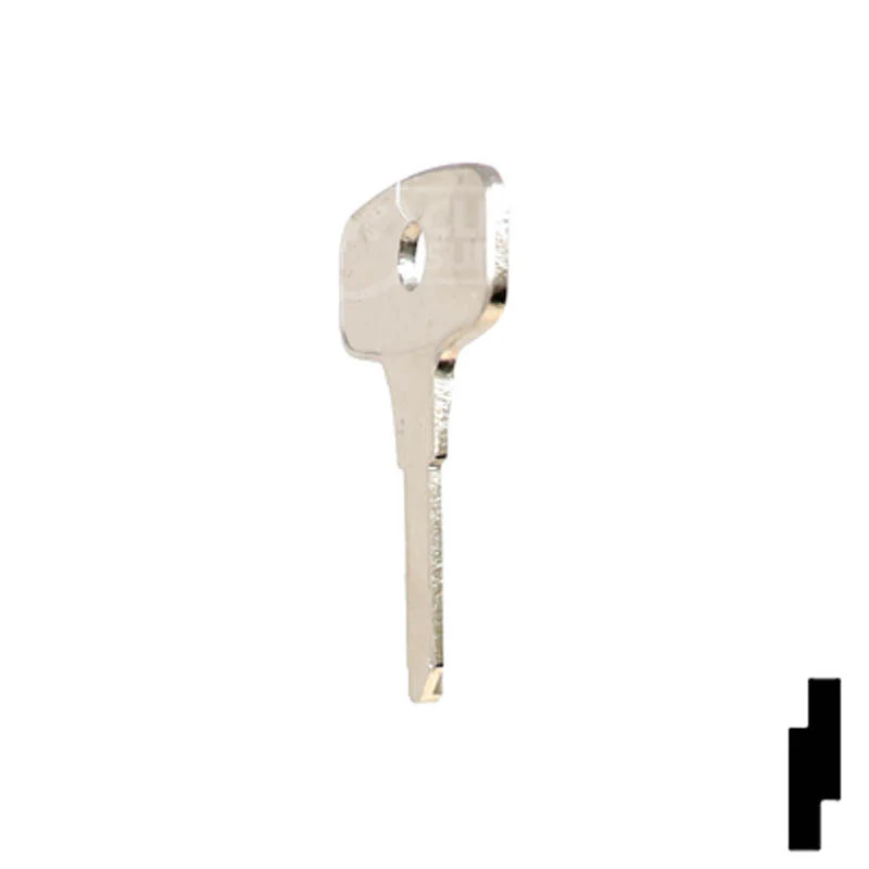 Uncut Key Blank | Yamaha, Kawasaki Motorcycle | X18 ( YH21 ) - Image 9