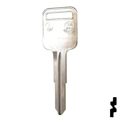 Uncut Key Blank | GM, Geo | X180 ( B69 ) - Image 11