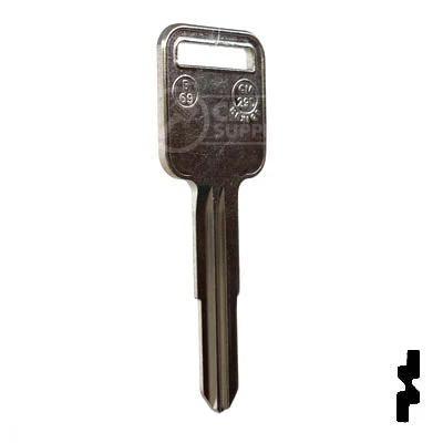 Uncut Key Blank | GM, Geo | X180 ( B69 ) - Image 15