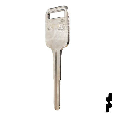 Uncut Key Blank | GM, Geo | X180 ( B69 ) - Image 9
