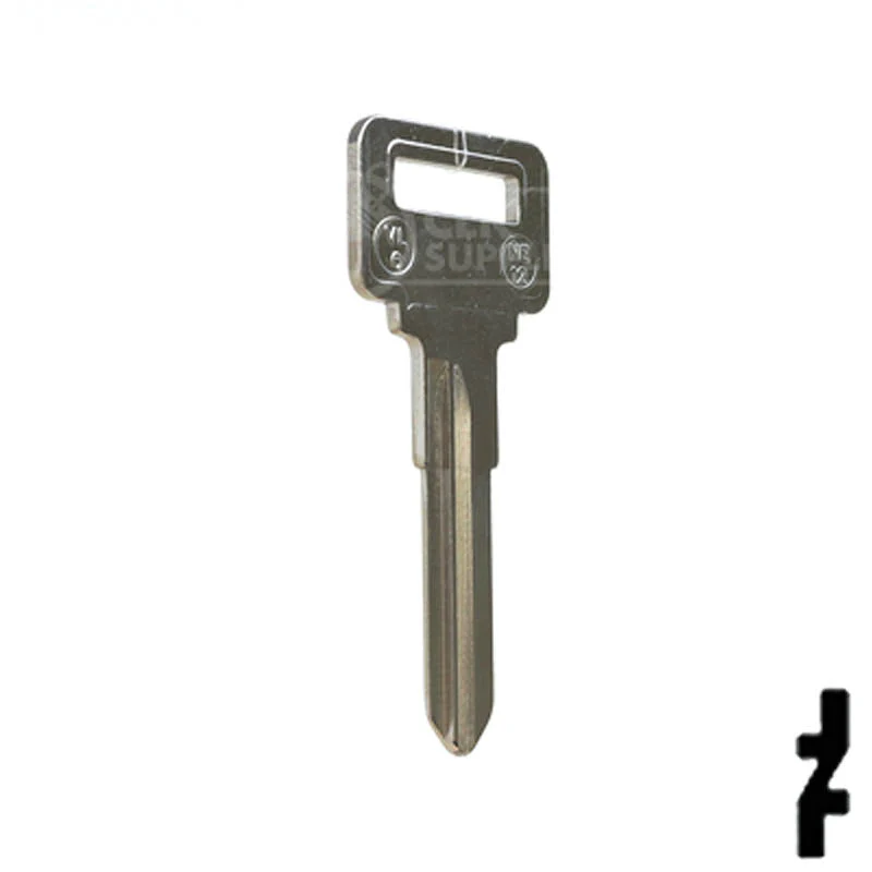 Uncut Key Blank | Volvo | X180 ( VL6 ) - Image 17