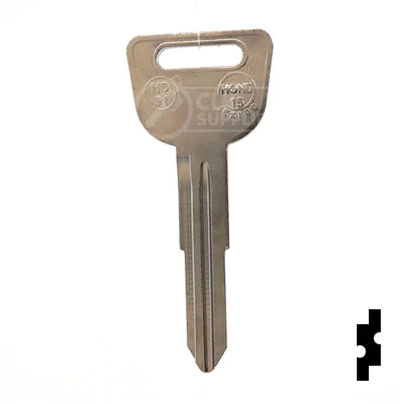 Uncut Key Blank | Honda | X182, HD91 - Image 12