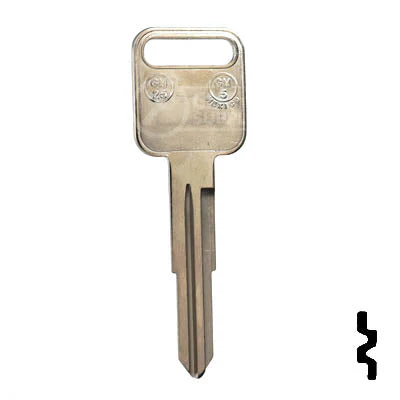 Uncut Key Blank | Geo | X184 ( B65 ) - Image 14
