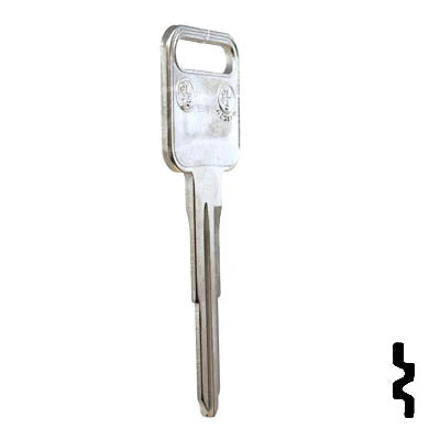 Uncut Key Blank | Geo | X184 ( B65 ) - Image 17