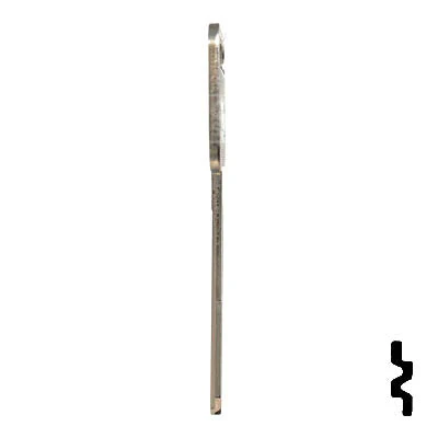 Uncut Key Blank | Geo | X184 ( B65 ) - Image 7