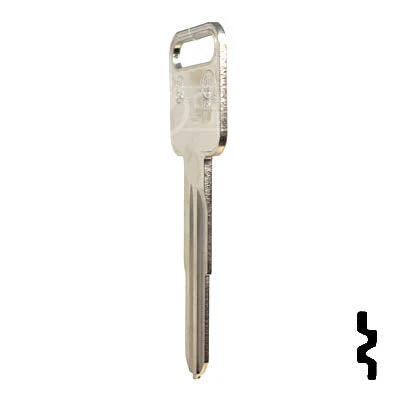 Uncut Key Blank | Geo | X184 ( B65 ) - Image 9