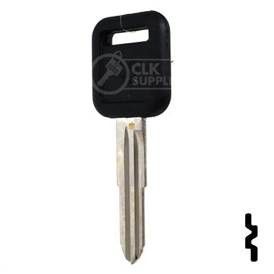 Uncut Plastic Head Key Blank | Geo | X184-P ( B65-P ) - Image 11