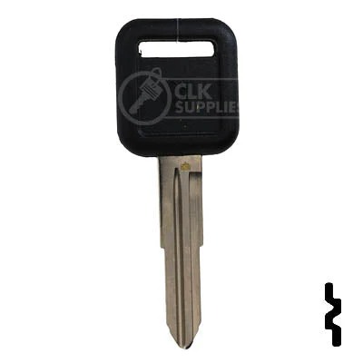 Uncut Plastic Head Key Blank | Geo | X184-P ( B65-P ) - Image 14
