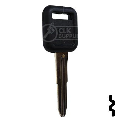 Uncut Plastic Head Key Blank | Geo | X184-P ( B65-P ) - Image 16