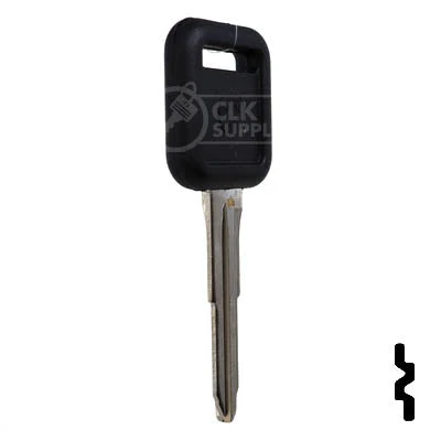 Uncut Plastic Head Key Blank | Geo | X184-P ( B65-P ) - Image 17