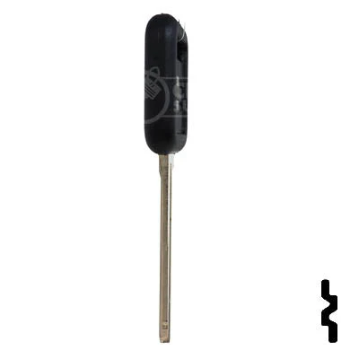 Uncut Plastic Head Key Blank | Geo | X184-P ( B65-P ) - Image 7