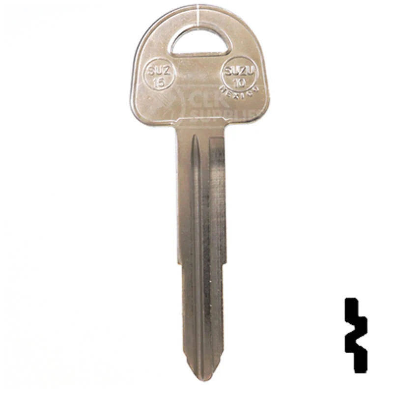 Uncut Key Blank | Suzuki | X185 ( SUZ15 ) - Image 13