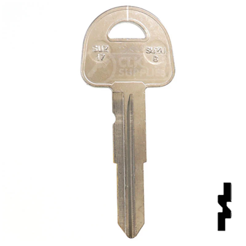 Uncut Key Blank | Suzuki | X186 ( SUZ17 ) - Image 13