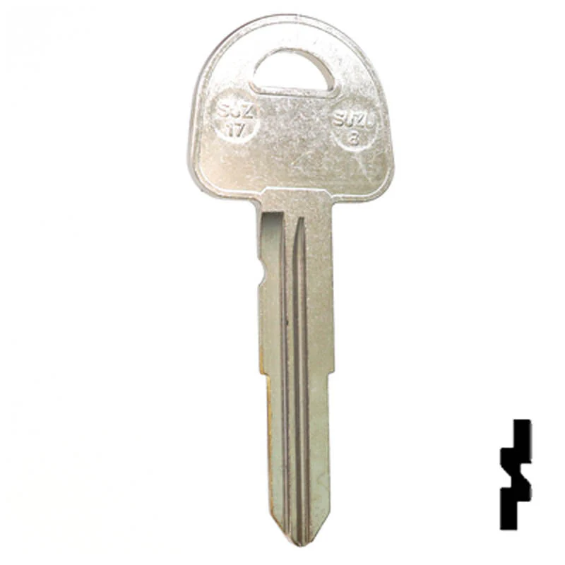 Uncut Key Blank | Suzuki | X186 ( SUZ17 ) - Image 14