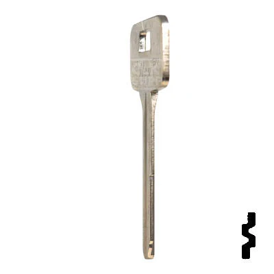 Uncut Key Blank | GM, Geo | X192 ( B72 ) - Image 20