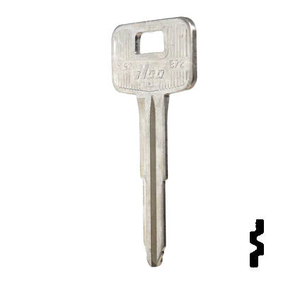 Uncut Key Blank | GM, Geo | X192 ( B72 ) - Image 22