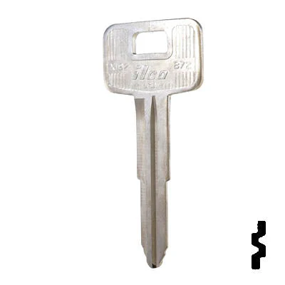 Uncut Key Blank | GM, Geo | X192 ( B72 ) - Image 23