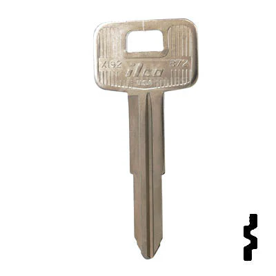 Uncut Key Blank | GM, Geo | X192 ( B72 ) - Image 24