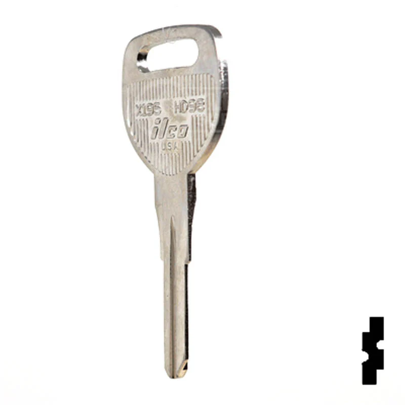 Uncut Key Blank | Honda | X195, HD98 - Image 21