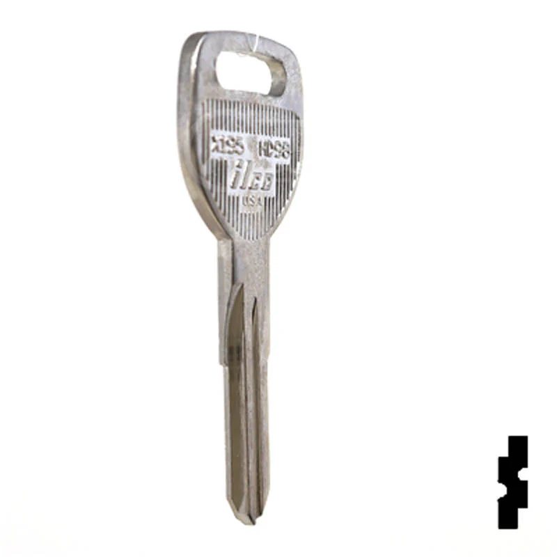 Uncut Key Blank | Honda | X195, HD98 - Image 4