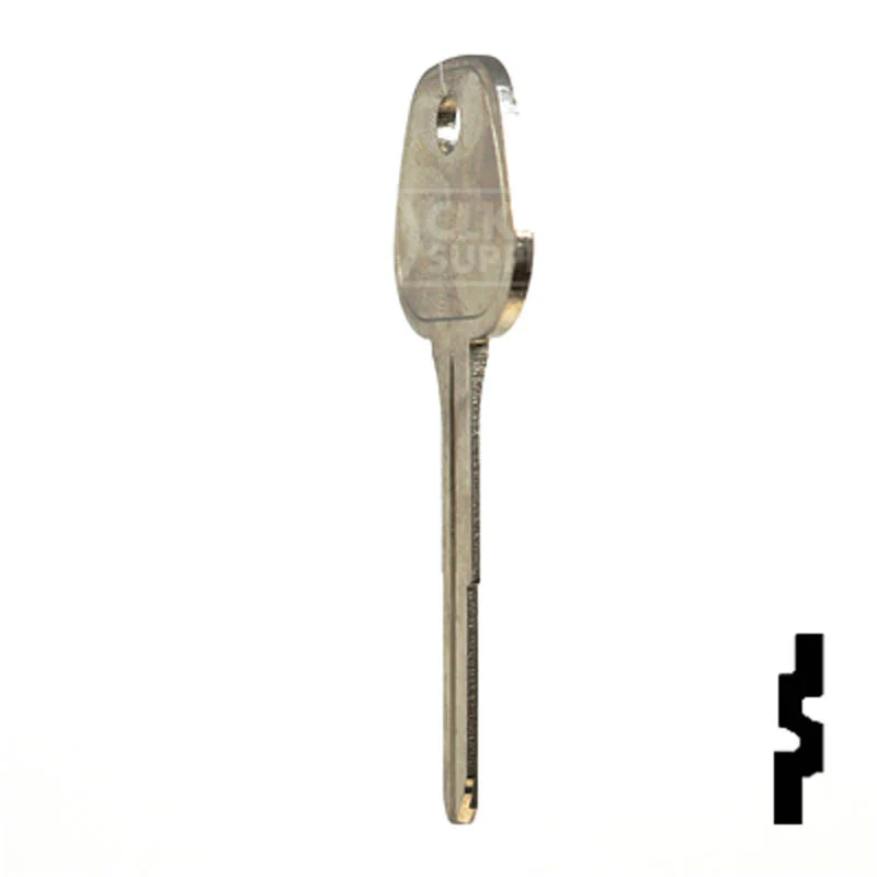 Uncut Key Blank | Hyundai | X196 ( HY5 ) - Image 9