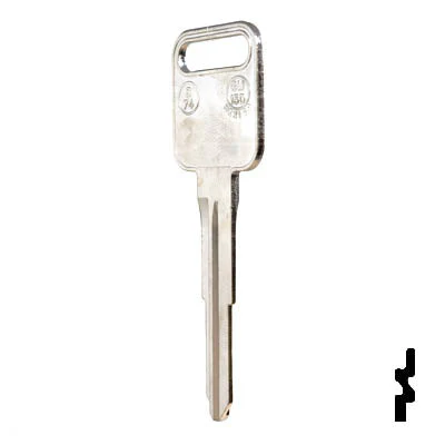 Uncut Key Blank | GM, Isuzu | X198 ( B74 ) - Image 10