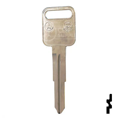 Uncut Key Blank | GM, Isuzu | X198 ( B74 ) - Image 12