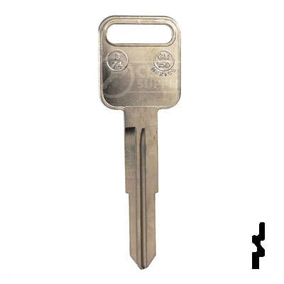 Uncut Key Blank | GM, Isuzu | X198 ( B74 ) - Image 13