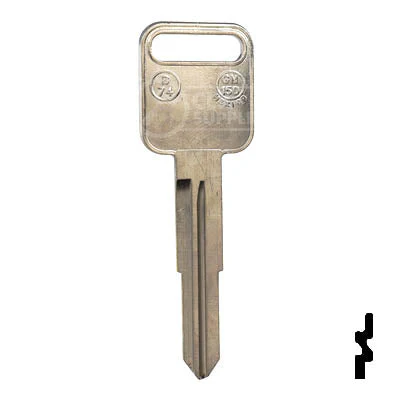 Uncut Key Blank | GM, Isuzu | X198 ( B74 ) - Image 14