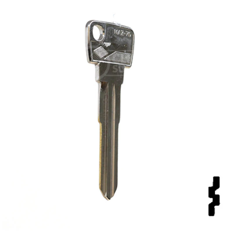 Uncut Key Blank | Mazda | X201 (MZ19) - Image 15