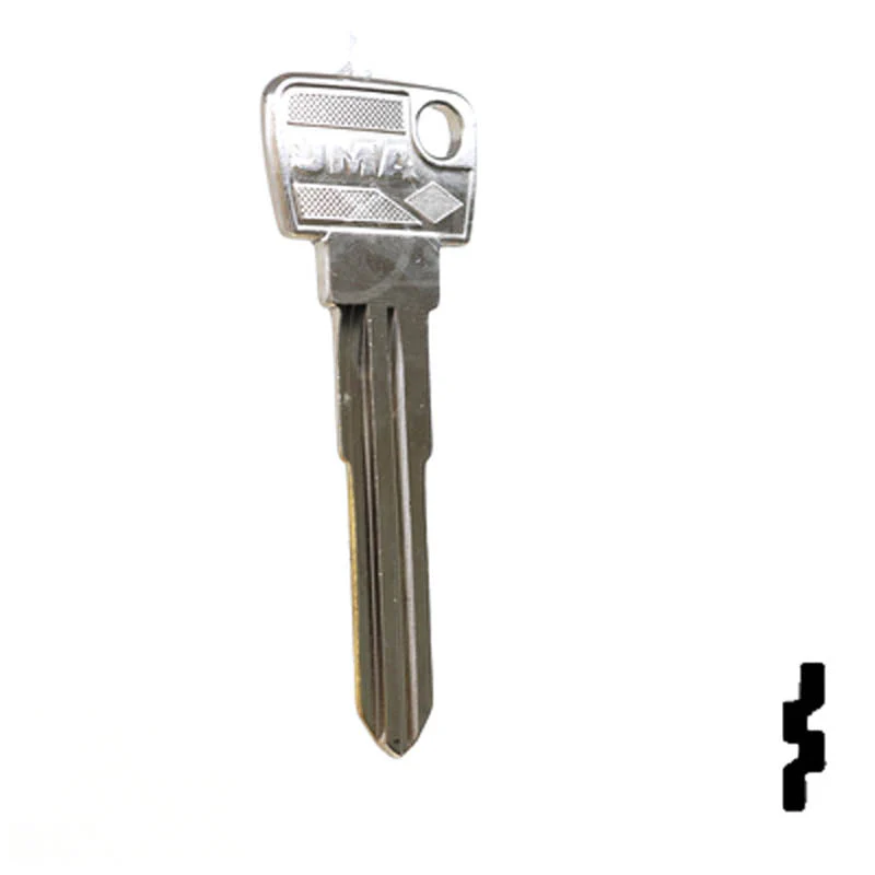Uncut Key Blank | Mazda | X201 (MZ19) - Image 3