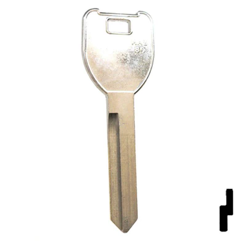 Uncut Key Blank | Mazda | X206, MZ25 - Image 14